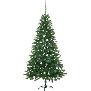 Artificial Christmas Tree with LEDs&Ball Set 180 cm Green - Royalton