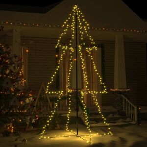 Christmas Cone Tree 300 LEDs Indoor and Outdoor 120x220 cm - Royalton