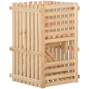 BERKFIELD HOME Royalton Potato Box 50x50x80 cm Solid Pinewood