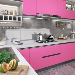 Berkfield Home - Royalton Self-adhesive Furniture Film High Gloss Pink 500x90 cm pvc