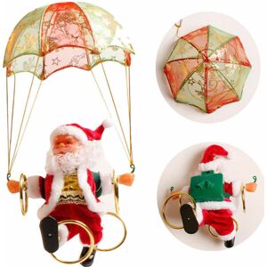 LANGRAY Santa Claus Who Can Spin Hula Hoop, Santa Claus, Christmas Toys, Kids Toy Gifts