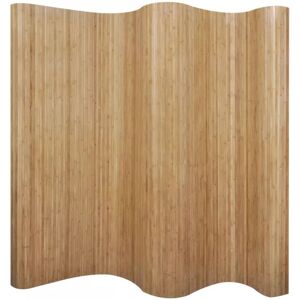 Sweiko - Room Divider Bamboo Natural 250x165 cm VDTD08901