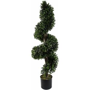 Leaf - 120cm Sprial Buxus Artificial Tree uv Resistant Outdoor Topiary