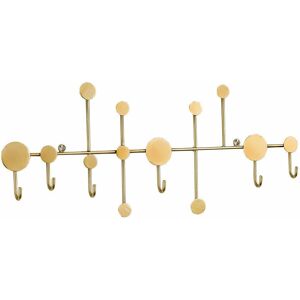 Dewdat - Clothes Hook Behind The Door Wall Mounted Wrought Iron Hanger Hook Wall Mounted Coat Rack Wall Hanger Home Wall Decor Gold