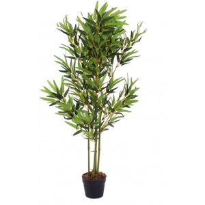Oypla - Artificial Bamboo Tree Plant 120cm Indoor Outdoor Garden Decoration