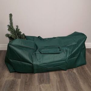 Samuel Alexander - 1.2m Green Christmas Tree Storage Bag with Zip and Carry Handle Samuel Alexander - 1.2m Green Christmas Tree Storage Bag with Zip and Carry Handle
