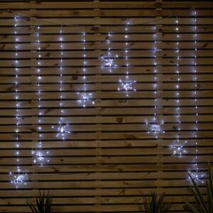 Samuel Alexander - 1.2m x 1.2m FlexiBrights Christmas Snowflake Curtain Lights with 267 White LEDs Samuel Alexander - 1.2m x 1.2m FlexiBrights Christmas Snowflake Curtain Lights with 267 White LEDs