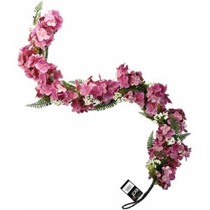Leaf - 150cm Artificial Hanging Trailing Pink Blossom Garland Leaf - 150cm Artificial Hanging Trailing Pink Blossom Garland