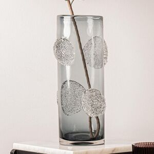 Vanity Living - 16.5cm Elegant Handmade Vase for the Living Room, Chic Decorative Glass Vase Vanity Living - 16.5cm Elegant Handmade Vase for the Living Room, Chic Decorative Glass Vase