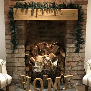 Samuel Alexander - 2 Pack: 2.7m (9ft) x 20cm Canadian Pine Christmas Garland Plain Green Samuel Alexander - 2 Pack: 2.7m (9ft) x 20cm Canadian Pine Christmas Garland Plain Green