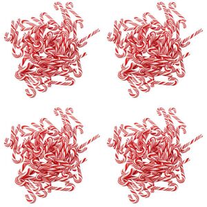 TLILY 200Pcs Candy Cane Christmas Manual Red and White Decoration Dollhouse Food Miniature Kawaii TLILY 200Pcs Candy Cane Christmas Manual Red and White Decoration Dollhouse Food Miniature Kawaii