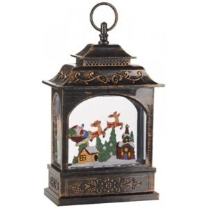 Samuel Alexander - 29cm Battery Operated led Christmas Flying Santa Lantern Decoration Samuel Alexander - 29cm Battery Operated led Christmas Flying Santa Lantern Decoration