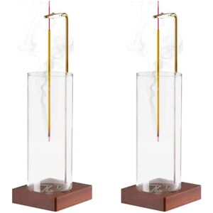 TLILY 2X Incense Holder for Sticks, 10 Inch Anti-Fly Ash with Removable Ash Catcher, Upside Down Incense Burner TLILY 2X Incense Holder for Sticks, 10 Inch Anti-Fly Ash with Removable Ash Catcher, Upside Down Incense Burner