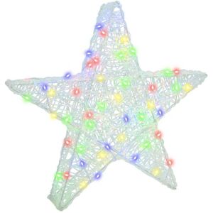 3D Star with 50 LEDs Multicolour 55 x 53.5 x 10 cm Acrylic vidaXL 3D Star with 50 LEDs Multicolour 55 x 53.5 x 10 cm Acrylic vidaXL