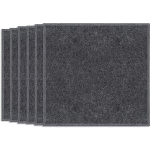 Tlily - 6 pcs Panneaux d'absorption acoustique,carreaux de céramique biseautés pour l'isolation phonique,adaptés aux maisons,etc Tlily - 6 pcs Panneaux d'absorption acoustique,carreaux de céramique biseautés pour l'isolation phonique,adaptés aux maisons,etc