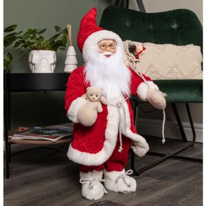 Samuel Alexander - 60cm Red Standing Jumbo Papa Noel Santa Claus Indoor Decoration Samuel Alexander - 60cm Red Standing Jumbo Papa Noel Santa Claus Indoor Decoration