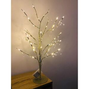SPOT ON DEALZ 70cm Jewel Glitter Tree 48 LED Light - Gold SPOT ON DEALZ 70cm Jewel Glitter Tree 48 LED Light - Gold