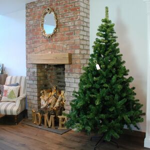 7ft (210cm) Samuel Alexander Luxury Green Christmas Tree 770 Tips 137cm Wide 7ft (210cm) Samuel Alexander Luxury Green Christmas Tree 770 Tips 137cm Wide