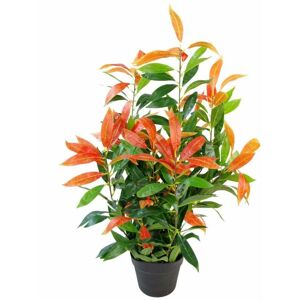 Leaf - 80cm Realistic Red Robin Artificial Ficus Tree / Plant Leaf - 80cm Realistic Red Robin Artificial Ficus Tree / Plant