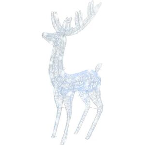 XXL Acrylic Christmas Reindeer 250 LED 180 cm Cold white vidaXL XXL Acrylic Christmas Reindeer 250 LED 180 cm Cold white vidaXL
