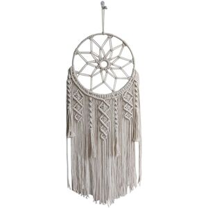 AlwaysH Macrame Wall Hanging Tapestry Home Decor Bohemian Wall Art Beautiful Tassel Wall Hanging Handwoven for Backdrop AlwaysH Macrame Wall Hanging Tapestry Home Decor Bohemian Wall Art Beautiful Tassel Wall Hanging Handwoven for Backdrop