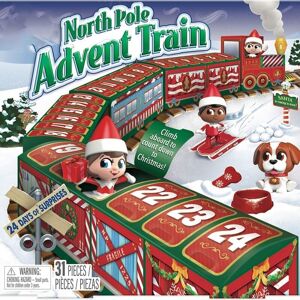 ANPVIZ Another Christmas decoration, The Elf on the Shelf – New box with the North Pole Advent train ANPVIZ Another Christmas decoration, The Elf on the Shelf – New box with the North Pole Advent train