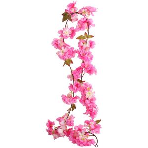 SERBIA Fleurs de cerisier artificis vigne suspendues plantes Faux Sakura guirlande fausse couronne de cerisier oriental fleur artifici 5,8 pi - Rose SERBIA Fleurs de cerisier artificis vigne suspendues plantes Faux Sakura guirlande fausse couronne de cerisier oriental fleur artifici 5,8 pi - Rose