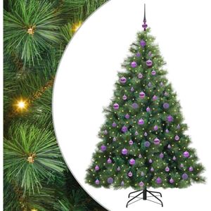 Artificial Christmas Tree with 300 LEDs Green 180 cm PE and PVC vidaXL Artificial Christmas Tree with 300 LEDs Green 180 cm PE and PVC vidaXL