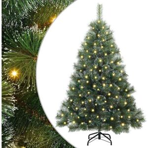 Artificial Christmas Tree with 150 LEDs Green 150 cm PE and PVC vidaXL Artificial Christmas Tree with 150 LEDs Green 150 cm PE and PVC vidaXL