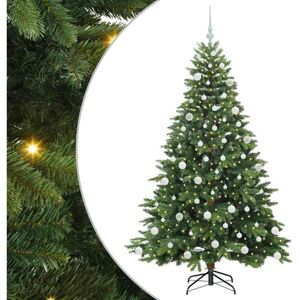 Artificial Christmas Tree with 300 LEDs Green 180 cm PE and PVC vidaXL Artificial Christmas Tree with 300 LEDs Green 180 cm PE and PVC vidaXL