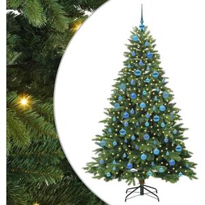 Artificial Christmas Tree with 300 LEDs Green 180 cm PE and PVC vidaXL Artificial Christmas Tree with 300 LEDs Green 180 cm PE and PVC vidaXL