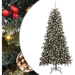 Artificial Christmas Tree Green 129.5 x 129.5 x 240 cm vidaXL Artificial Christmas Tree Green 129.5 x 129.5 x 240 cm vidaXL