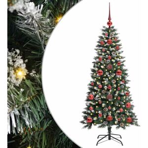 Artificial Christmas Tree with 150 LEDs with Stand Green 120 cm vidaXL Artificial Christmas Tree with 150 LEDs with Stand Green 120 cm vidaXL