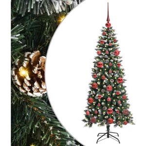 Artificial Christmas Tree with 150 LEDs with Stand Green 150 cm vidaXL Artificial Christmas Tree with 150 LEDs with Stand Green 150 cm vidaXL