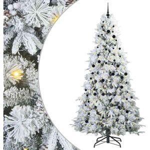 Artificial Hinged Christmas Tree Green 240 cm PE and PVC vidaXL Artificial Hinged Christmas Tree Green 240 cm PE and PVC vidaXL