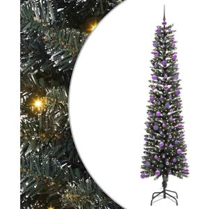 Artificial Christmas Tree with 300 LEDs with Stand Green 210 cm vidaXL Artificial Christmas Tree with 300 LEDs with Stand Green 210 cm vidaXL