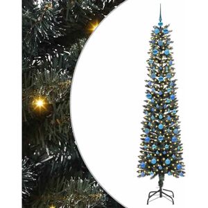 Artificial Christmas Tree with 300 LEDs with Stand Green 210 cm vidaXL Artificial Christmas Tree with 300 LEDs with Stand Green 210 cm vidaXL