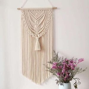Ymyny - Boho Macrame Wall Hanging Woven Macrame Tapestry Home Decor Wall Hanging - 40x80cm mumu Ymyny - Boho Macrame Wall Hanging Woven Macrame Tapestry Home Decor Wall Hanging - 40x80cm mumu
