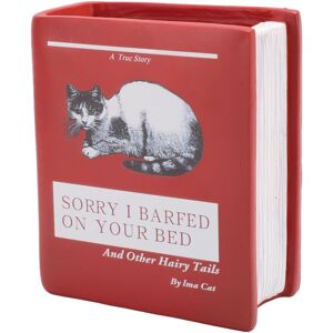 GROOFOO Book Shaped Decorative Vase Modern Beautiful Flowers Vase for Book Lovers for Roses Orchids Red Background White Cat GROOFOO Book Shaped Decorative Vase Modern Beautiful Flowers Vase for Book Lovers for Roses Orchids Red Background White Cat