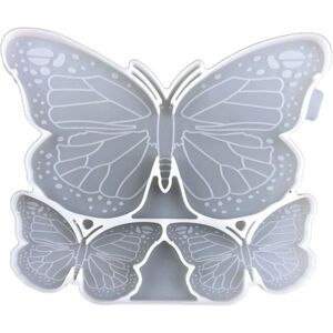 TLILY Butterfly Wall Hanging Epoxy Mold Diy Keychain Pendant Decoration Coaster Key Silicone Clear White TLILY Butterfly Wall Hanging Epoxy Mold Diy Keychain Pendant Decoration Coaster Key Silicone Clear White