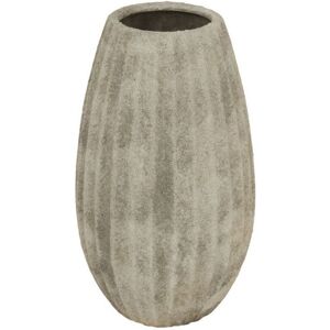 Catania Medium Olpe Vase - Ceramic - L18 x W18 x H31 cm - Light Grey Catania Medium Olpe Vase - Ceramic - L18 x W18 x H31 cm - Light Grey