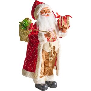 BELIANI Christmas Decoration RAMVATN Santa Claus 44 cm Red BELIANI Christmas Decoration RAMVATN Santa Claus 44 cm Red