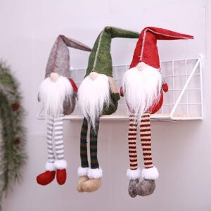 MEMKEY Christmas Gnome Plush Decorations 3 Pack - Handmade Swedish Tomte Santa Claus Elf Ornaments - Gnome Christmas Decoration for Home, Restaurants, Office MEMKEY Christmas Gnome Plush Decorations 3 Pack - Handmade Swedish Tomte Santa Claus Elf Ornaments - Gnome Christmas Decoration for Home, Restaurants, Office