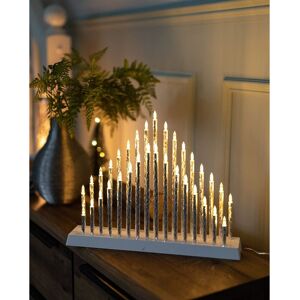 Marco Paul - Christmas Lights 33 Warm White led Pipe Twisted Candle Bridge Marco Paul - Christmas Lights 33 Warm White led Pipe Twisted Candle Bridge