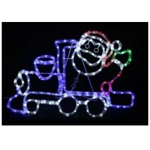 MARCO PAUL Christmas Rope Train LED Lights Silhouette Lighting Waterproof Indoor/Outdoor Xmas Decoration MARCO PAUL Christmas Rope Train LED Lights Silhouette Lighting Waterproof Indoor/Outdoor Xmas Decoration