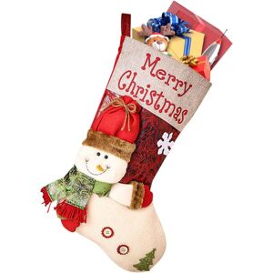 COOCHEER Christmas Stocking,47cm Personalized Christmas Stocking,3D Christmas Stocking for Christmas Tree Christmas Boot Gift Bag Hanging COOCHEER Christmas Stocking,47cm Personalized Christmas Stocking,3D Christmas Stocking for Christmas Tree Christmas Boot Gift Bag Hanging