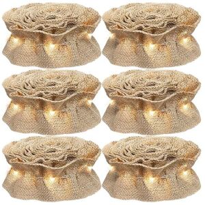 CYSLMUK Christmas Tree Ribbon Garland Buffalo Plaid Christmas Ornament, 9 Feet & 3m Light Bar X 6 Rolls Buffalo Plaid Tree Ribbon Garland, Christmas CYSLMUK Christmas Tree Ribbon Garland Buffalo Plaid Christmas Ornament, 9 Feet & 3m Light Bar X 6 Rolls Buffalo Plaid Tree Ribbon Garland, Christmas