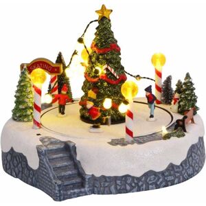 Christmas Village Decoration Multicolour 22 x 21.5 x 17 cm vidaXL Christmas Village Decoration Multicolour 22 x 21.5 x 17 cm vidaXL