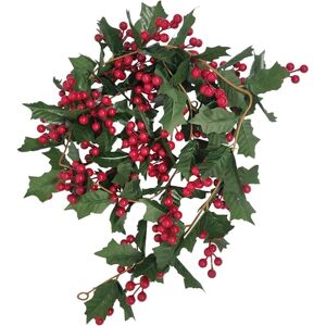 ANPVIZ Christmas Wreath, Red Berry Garland, 170 cm Artificial Holly and Berry Garland, Indoor Outdoor Christmas Hanging Garland, New Year Garden Decoration, ANPVIZ Christmas Wreath, Red Berry Garland, 170 cm Artificial Holly and Berry Garland, Indoor Outdoor Christmas Hanging Garland, New Year Garden Decoration,