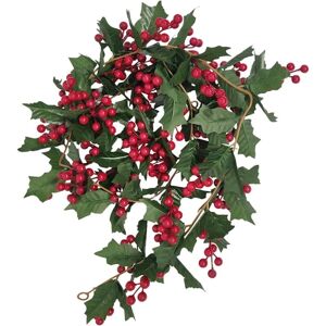 IKODM Christmas Wreath Red Berry Garland 170cm Artificial Holly and Berries Christmas Garland Indoor Outdoor Hanging Chain New Year Garden Decorations IKODM Christmas Wreath Red Berry Garland 170cm Artificial Holly and Berries Christmas Garland Indoor Outdoor Hanging Chain New Year Garden Decorations